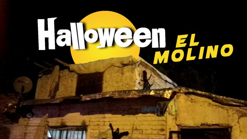 Halloween: adornaron la casa y darán caramelos a los que vayan disfrazados